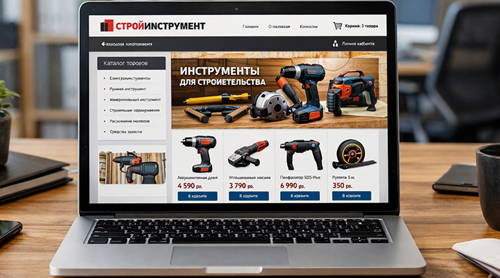 Магазин инструментов в ТГ